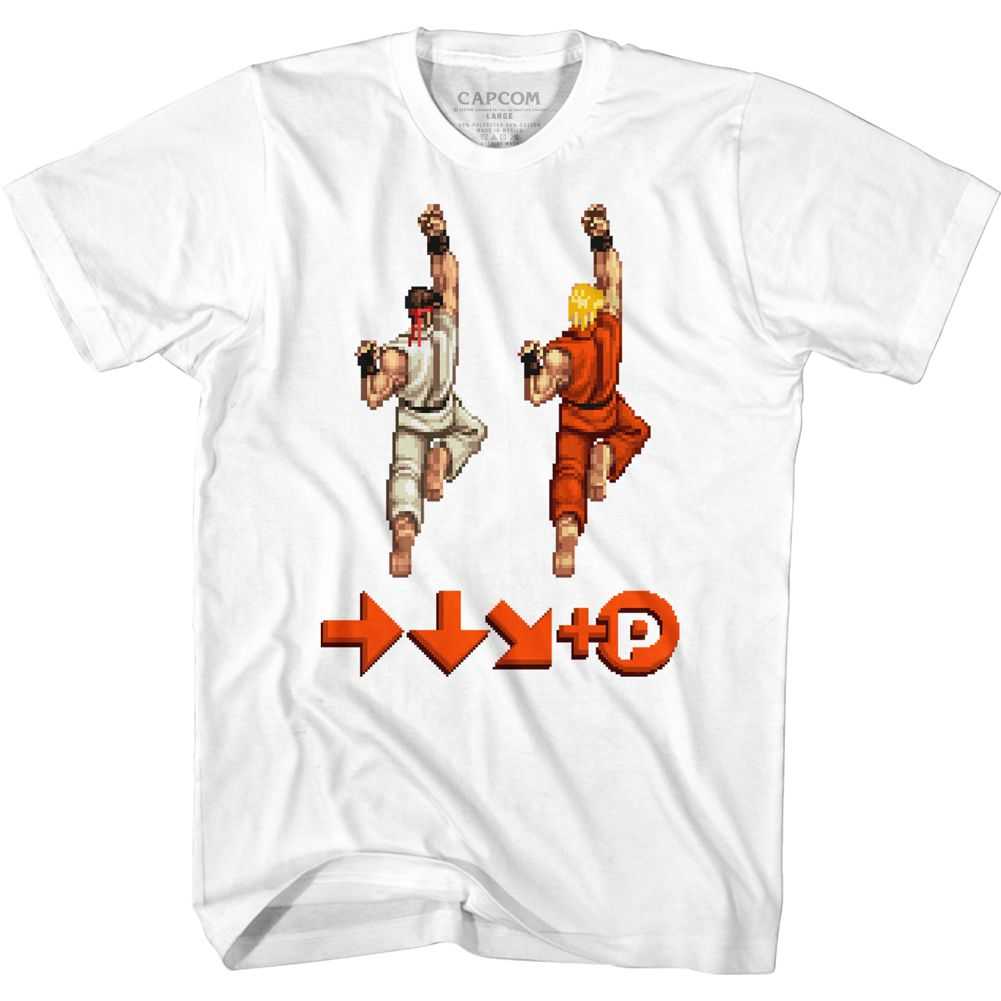Street Fighter - SPRITE PUNCH Adult Shirt
