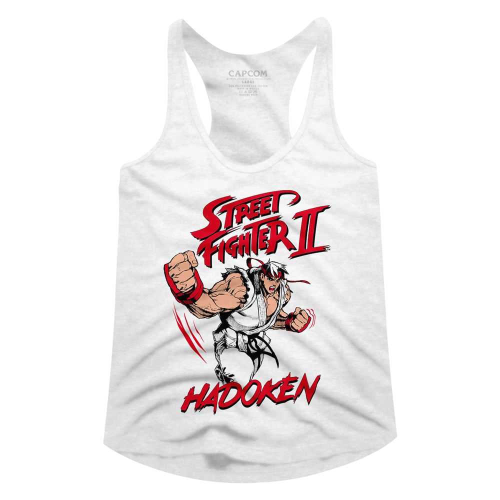 Street Fighter - HADOKEN Adult Shirt