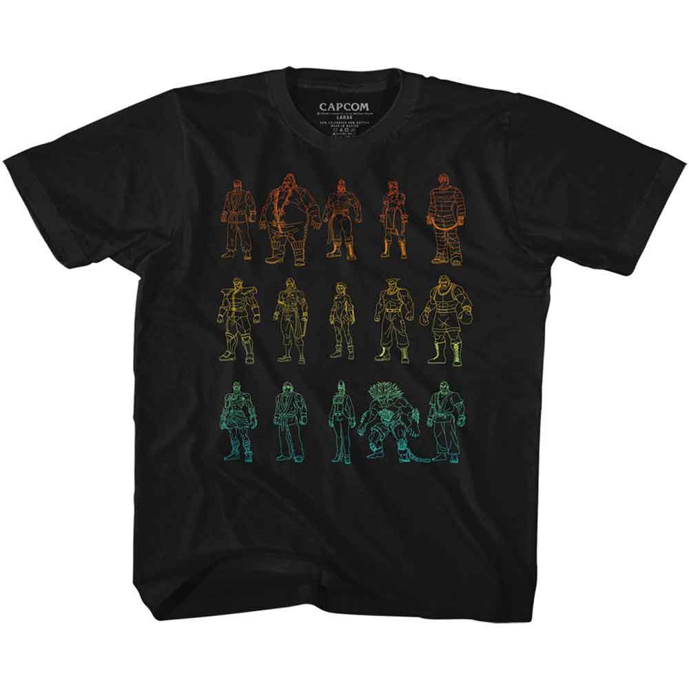 Street Fighter - OUTLINES Youth Shirt