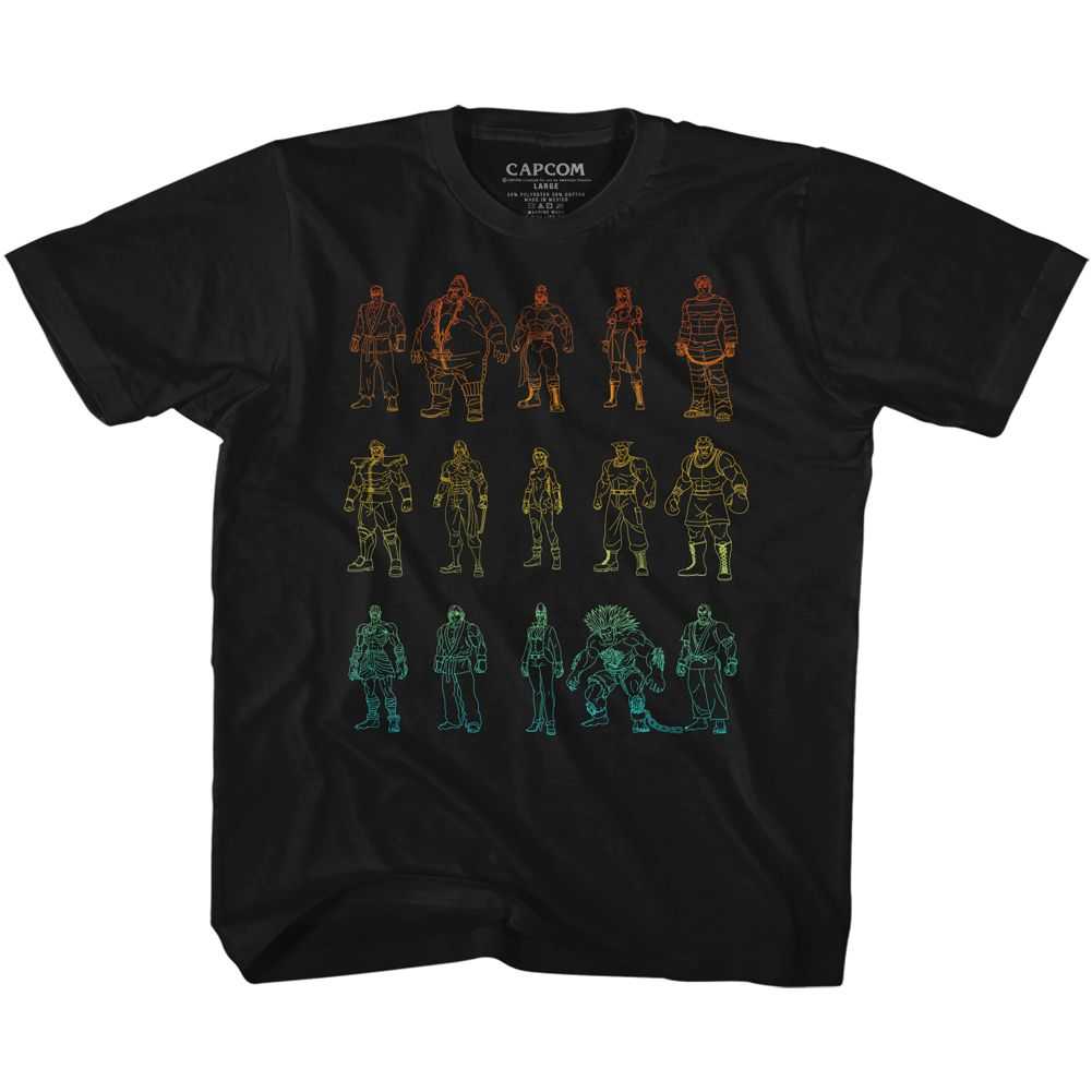 Street Fighter - OUTLINES Youth Shirt
