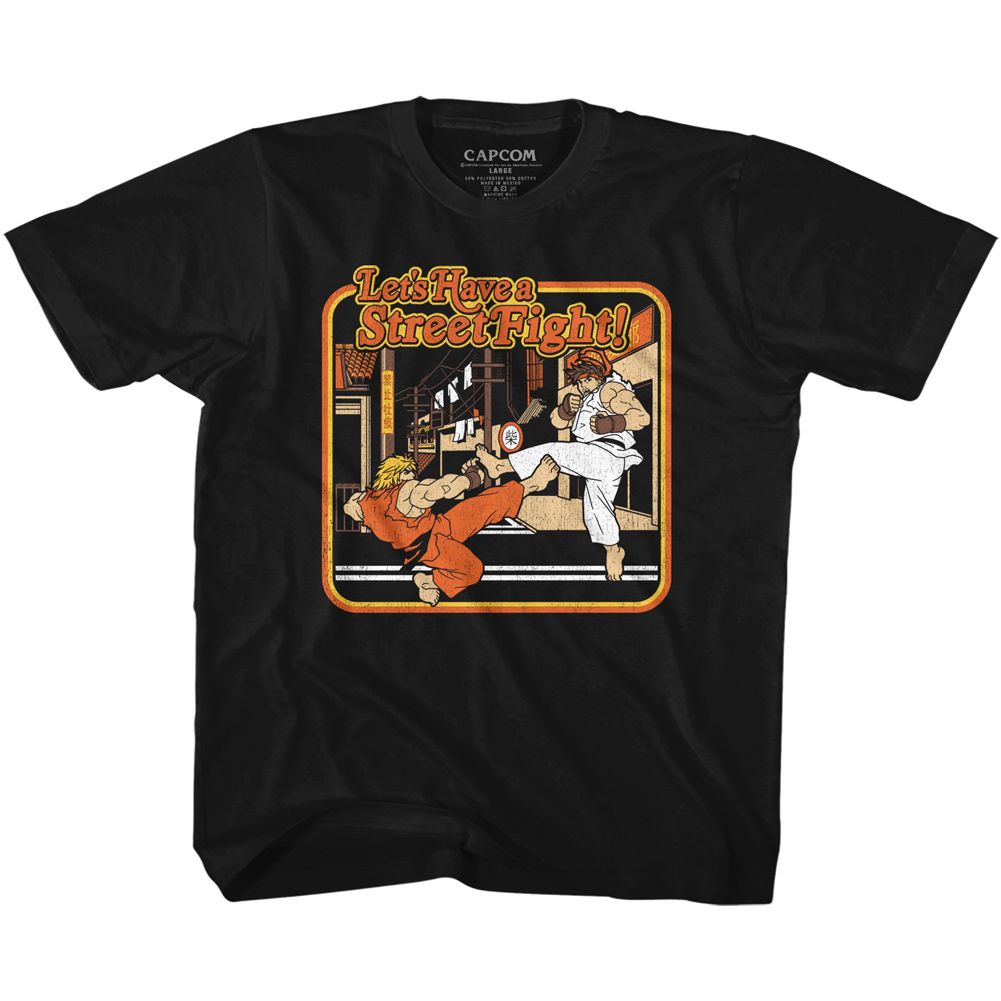 Street Fighter - STORYBOOK STYLE Youth Shirt