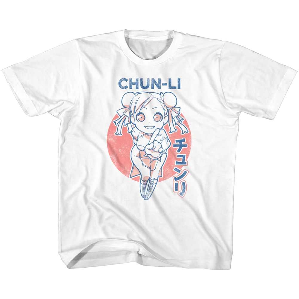 Street Fighter - CUTESY CHUN-LI Youth Shirt