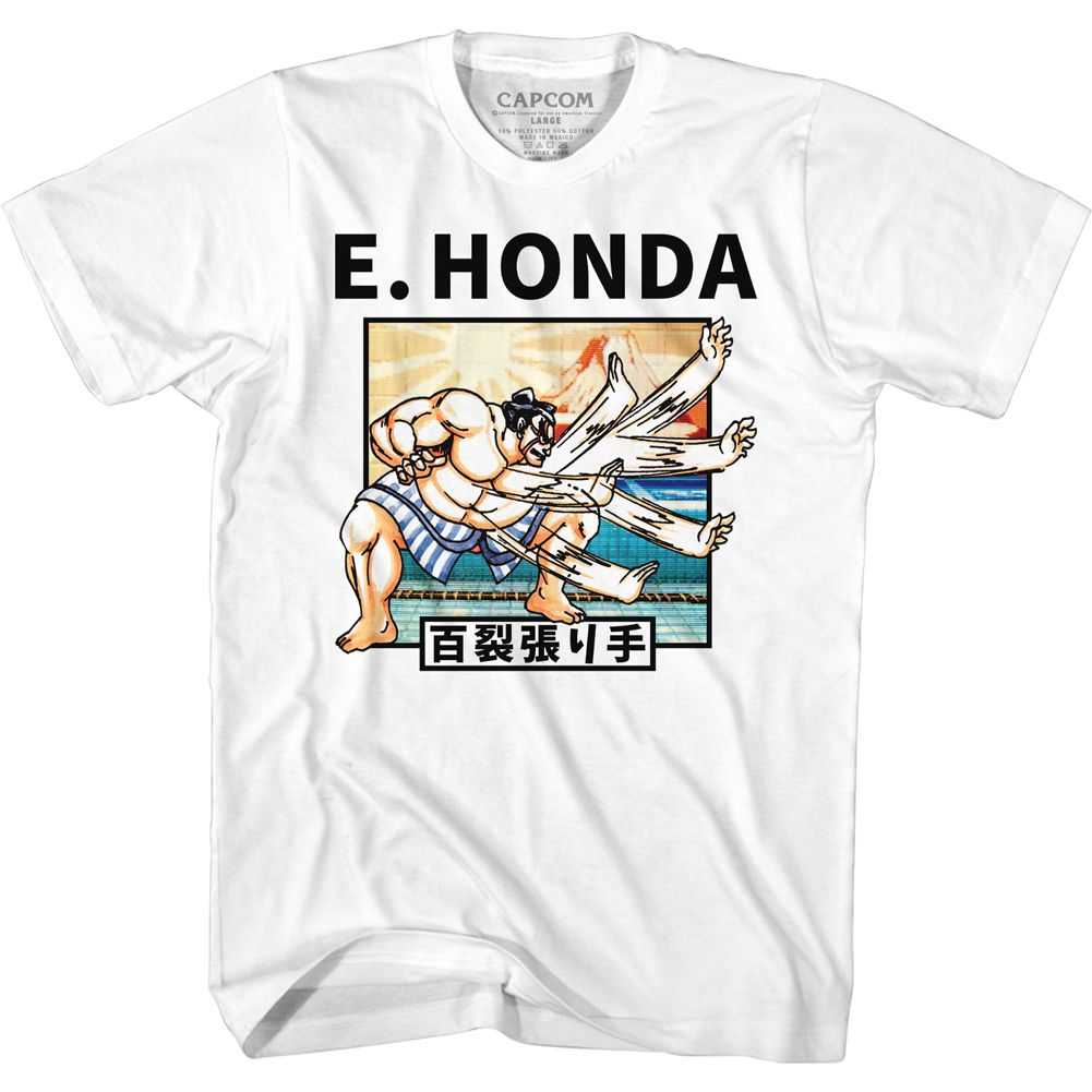 Street Fighter - E. HONDA SLAPS Adult Shirt