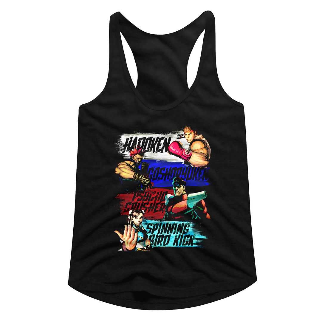 Street Fighter - SHOW ME YOUR MOVES Adult Shirt