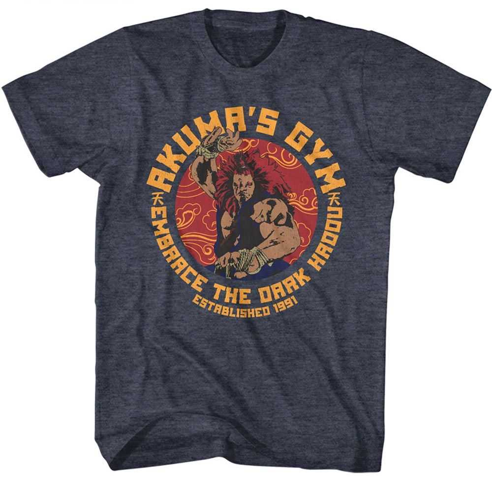 Street Fighter - STREET FIGHTER AKUMAS GYM Adult Shirt