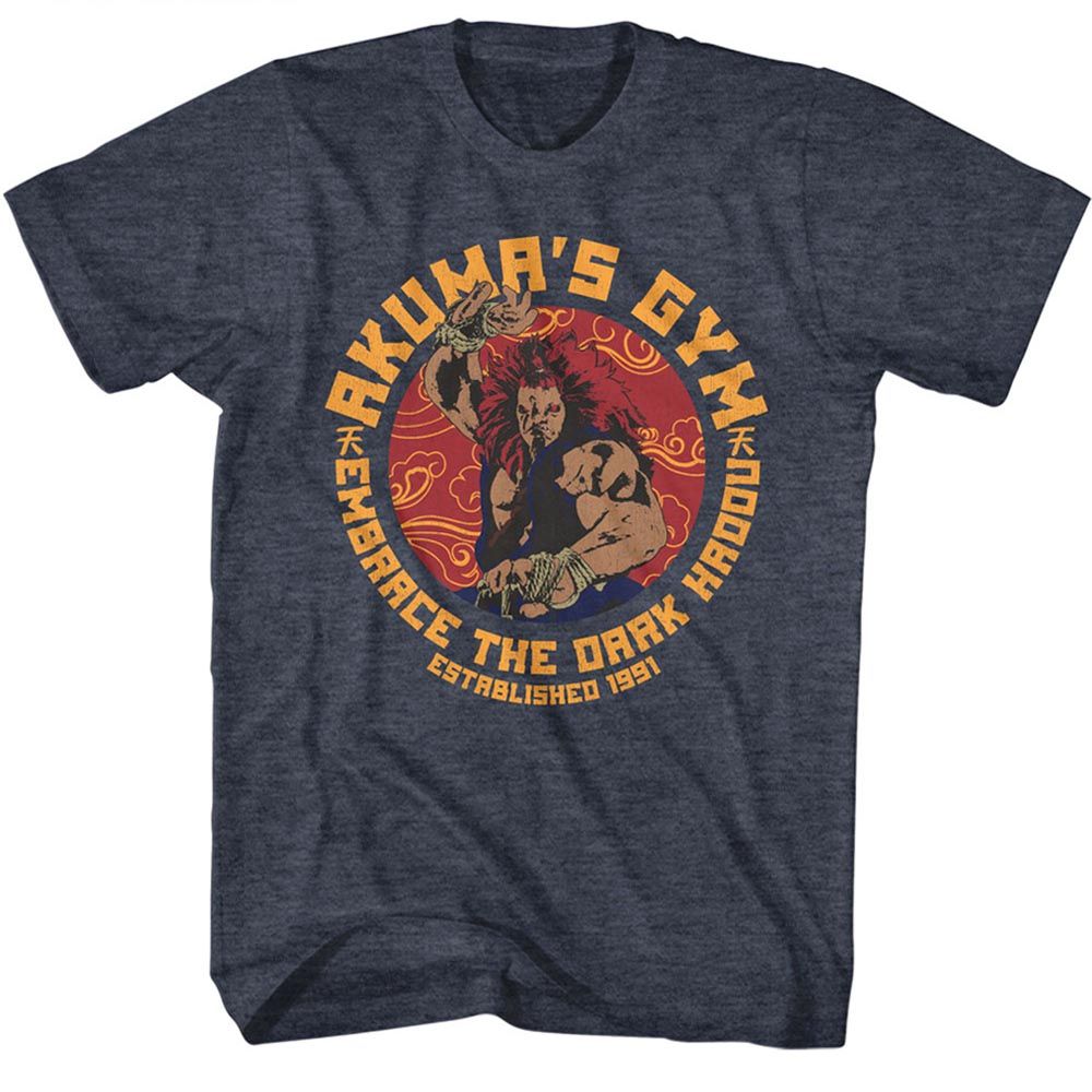 Street Fighter - STREET FIGHTER AKUMAS GYM Adult Shirt