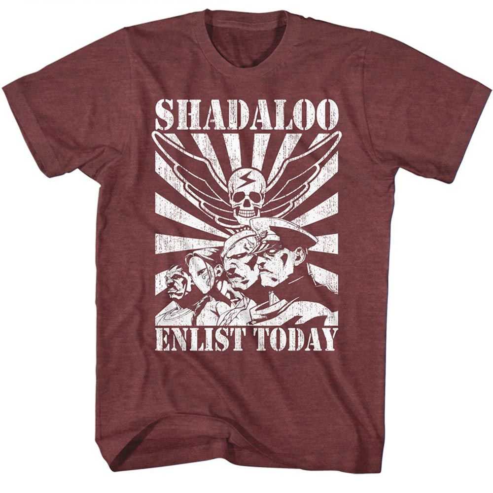 Street Fighter - STREET FIGHTER ENLIST TODAY Adult Shirt