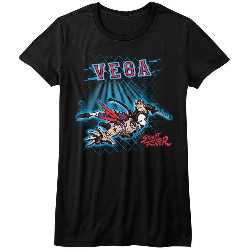 Street Fighter - VEGA FENCE Adult Shirt