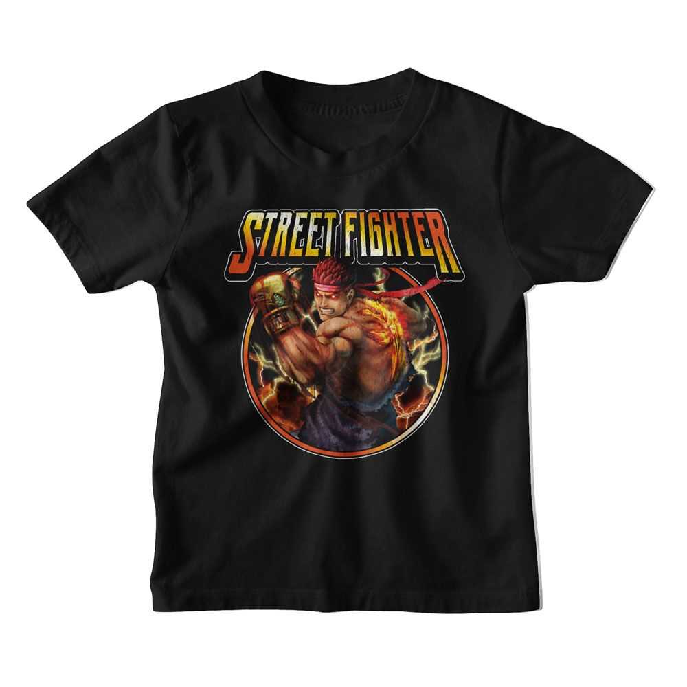 Street Fighter - STREET FIGHTER LIGHTNING RYU Youth Shirt
