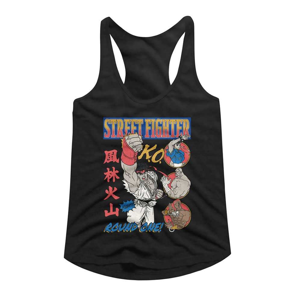 Street Fighter - STREET FIGHTER ROUND ONE COMIC Adult Shirt