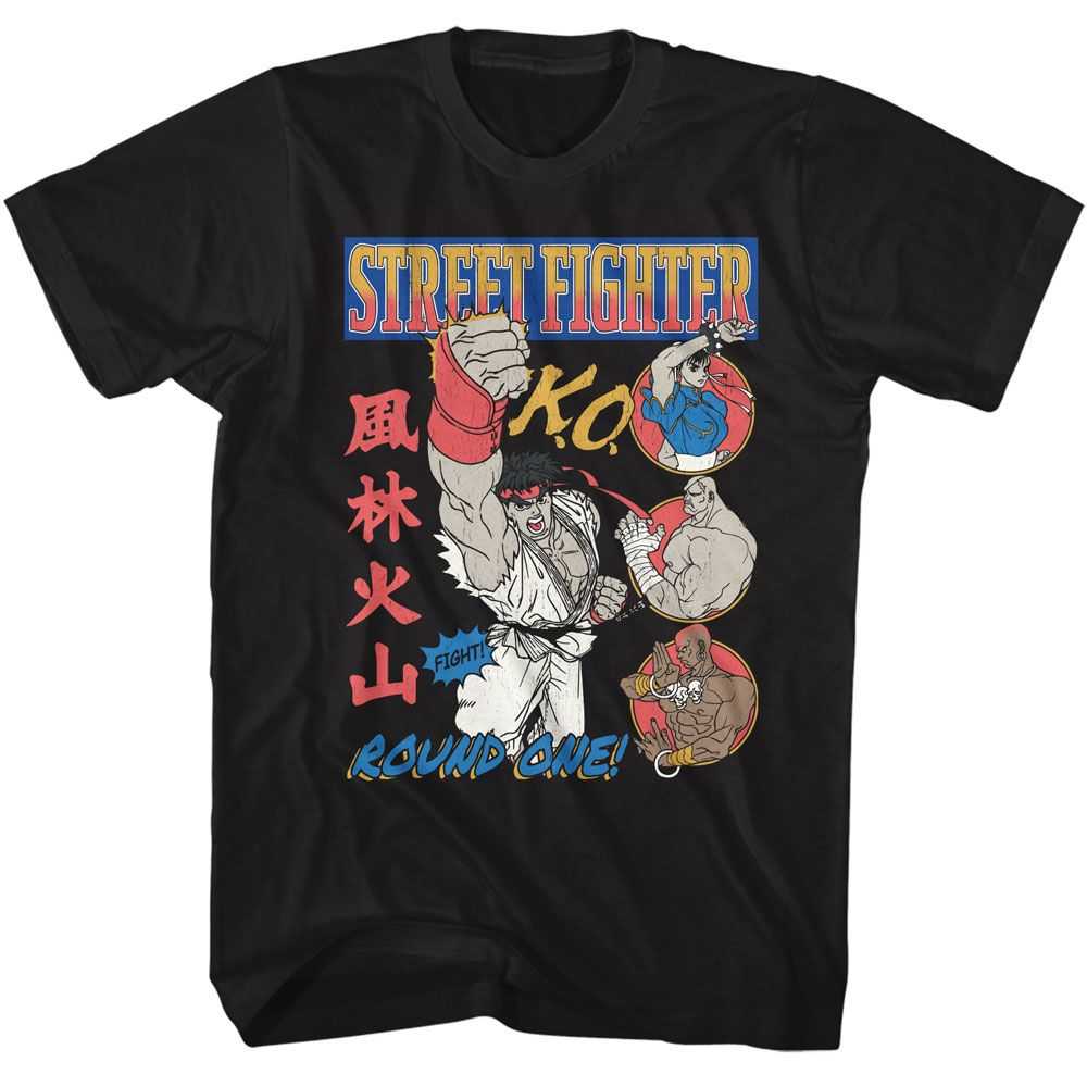 Street Fighter - STREET FIGHTER ROUND ONE COMIC Adult Shirt