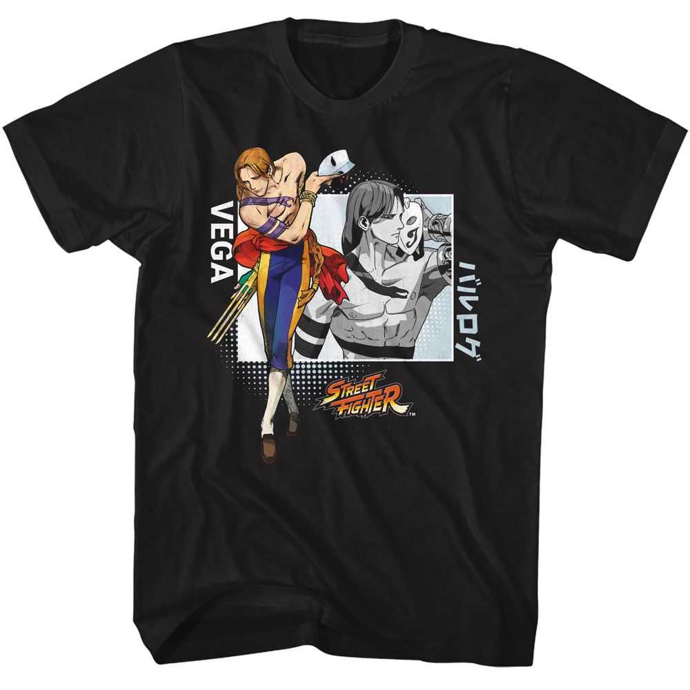 Street Fighter - STREET FIGHTER VEGA Adult Shirt