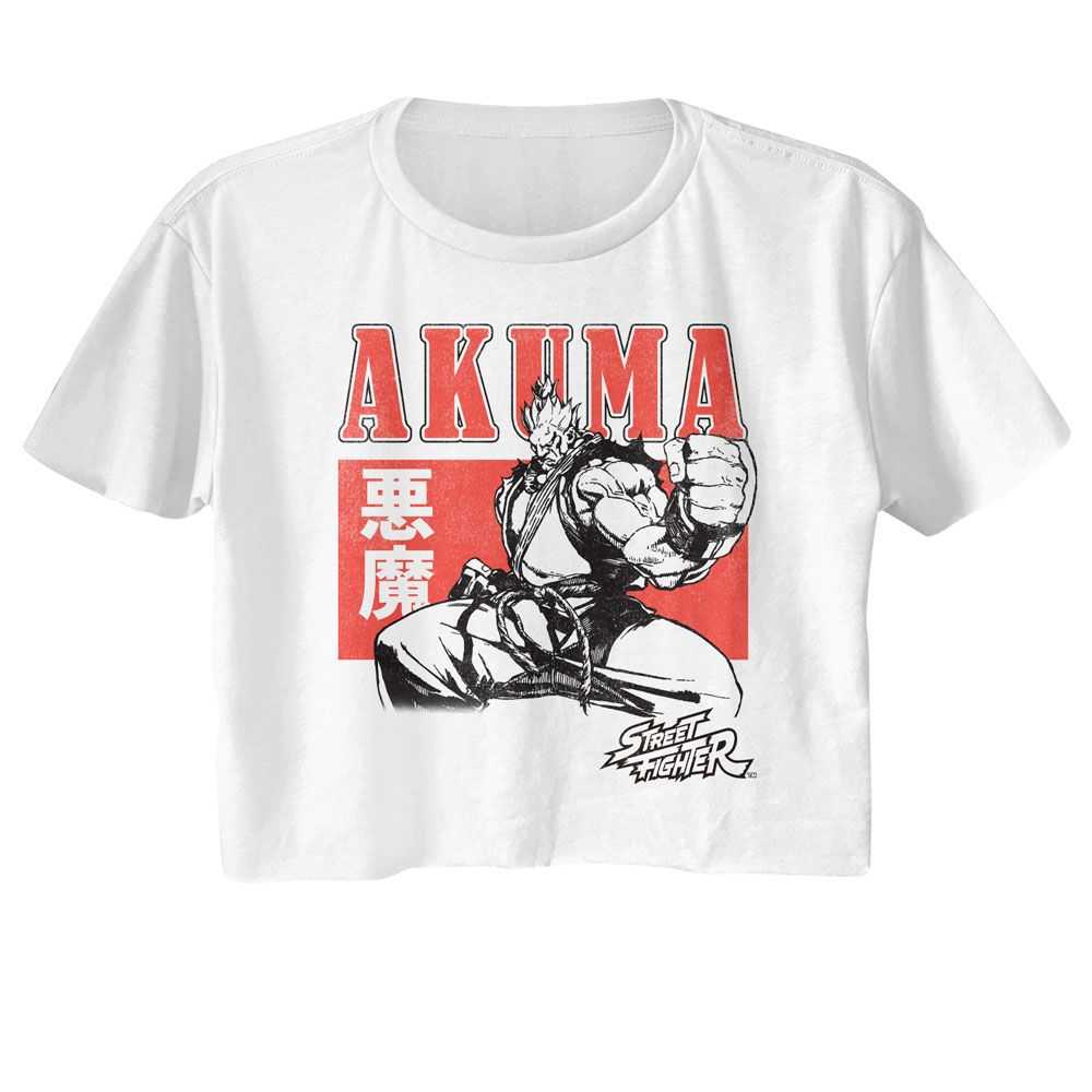 Street Fighter - STREET FIGHTER AKUMA CHARACTER BLOCK Adult Shirt