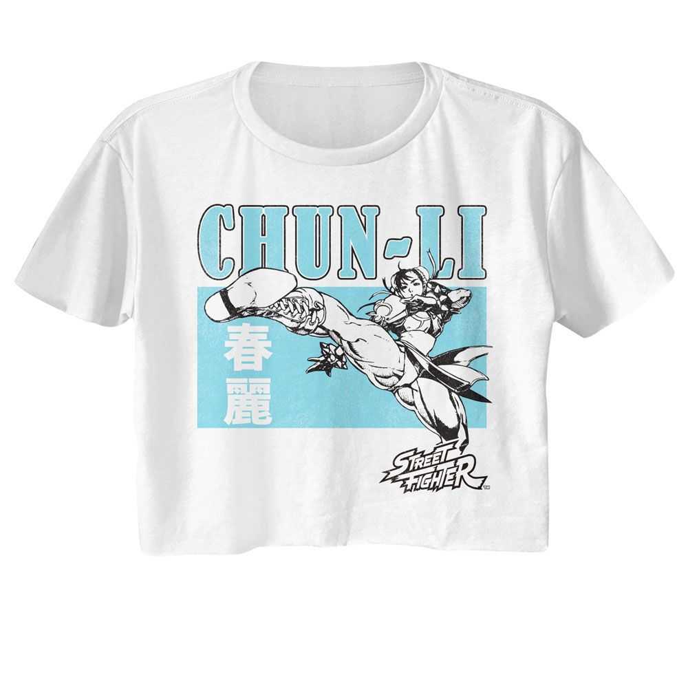 Street Fighter - STREET FIGHTER CHUN LI CHARACTER BLOCK Adult Shirt