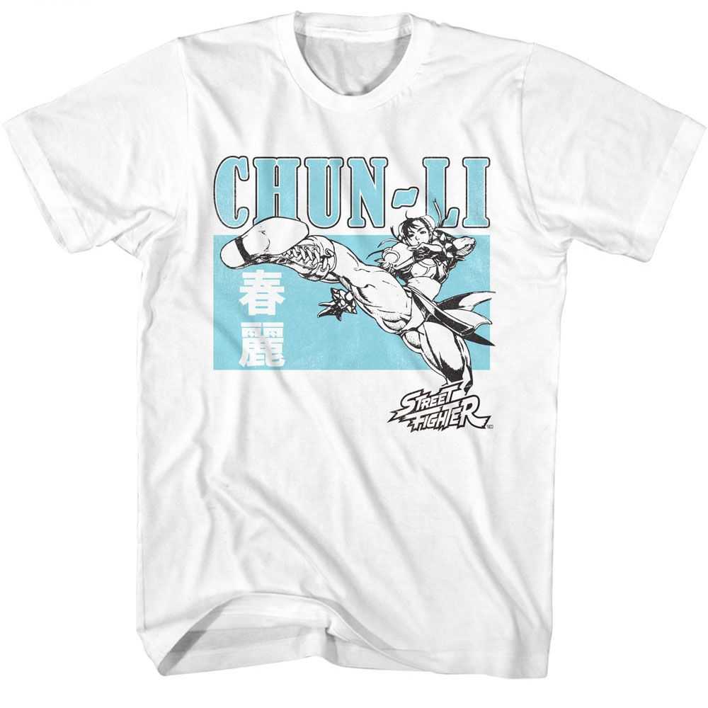 Street Fighter - STREET FIGHTER CHUN LI CHARACTER BLOCK Adult Shirt