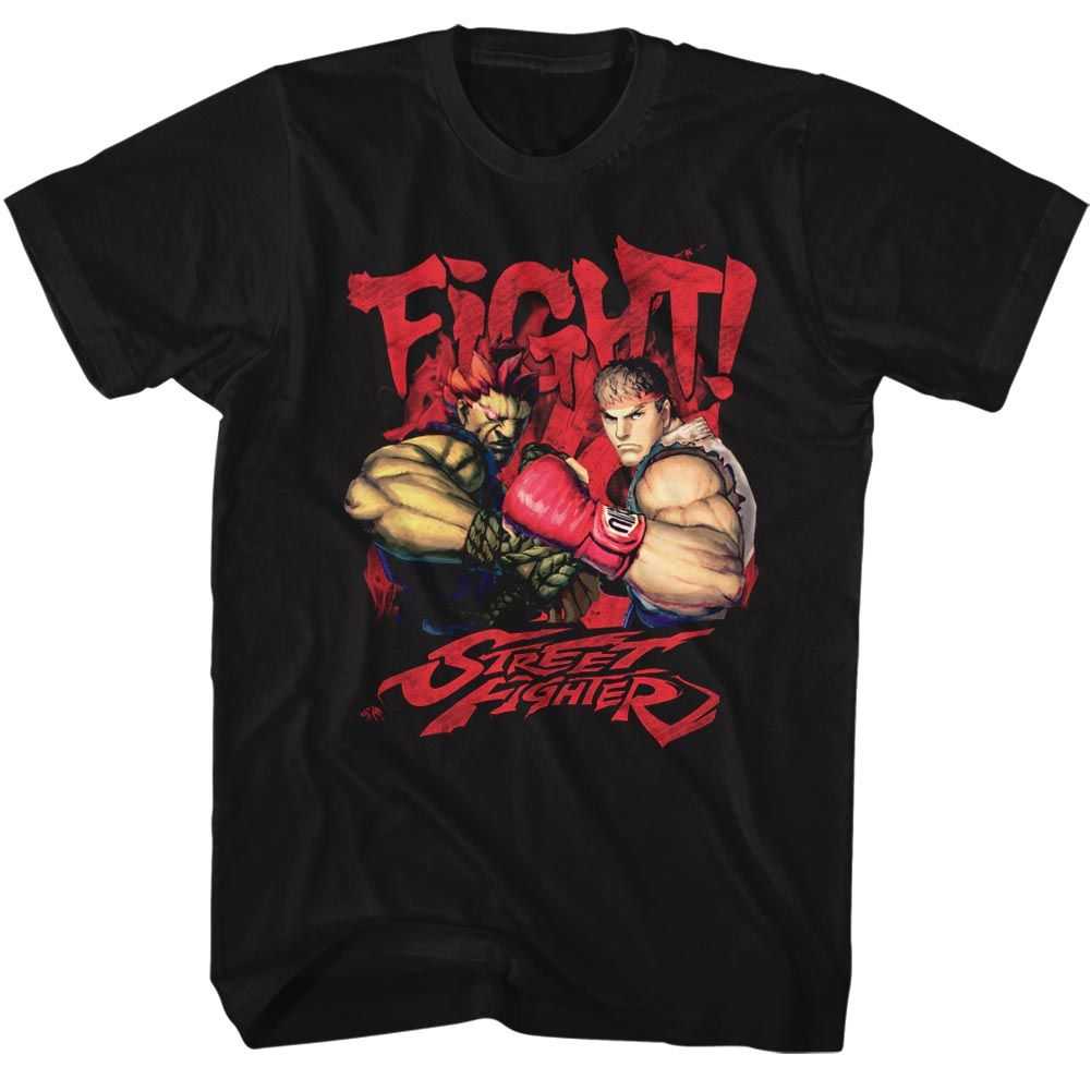 Street Fighter - FIGHT Adult Shirt