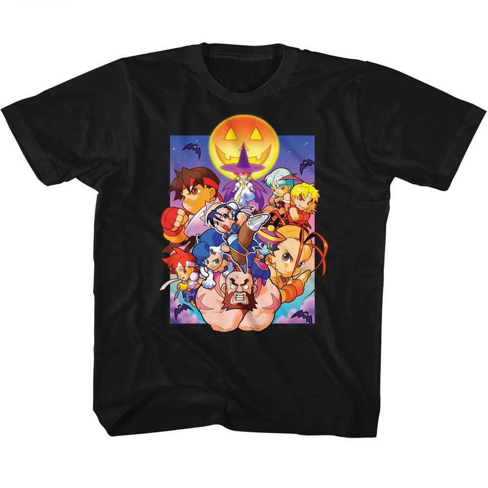 Street Fighter - STREET FIGHTER POCKET FIGHTERS SPOOKY Youth Shirt