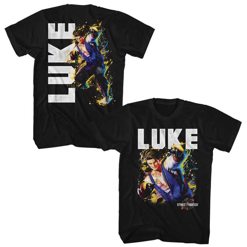 Street Fighter - STREET FIGHTER LUKE CHARACTER Adult Shirt
