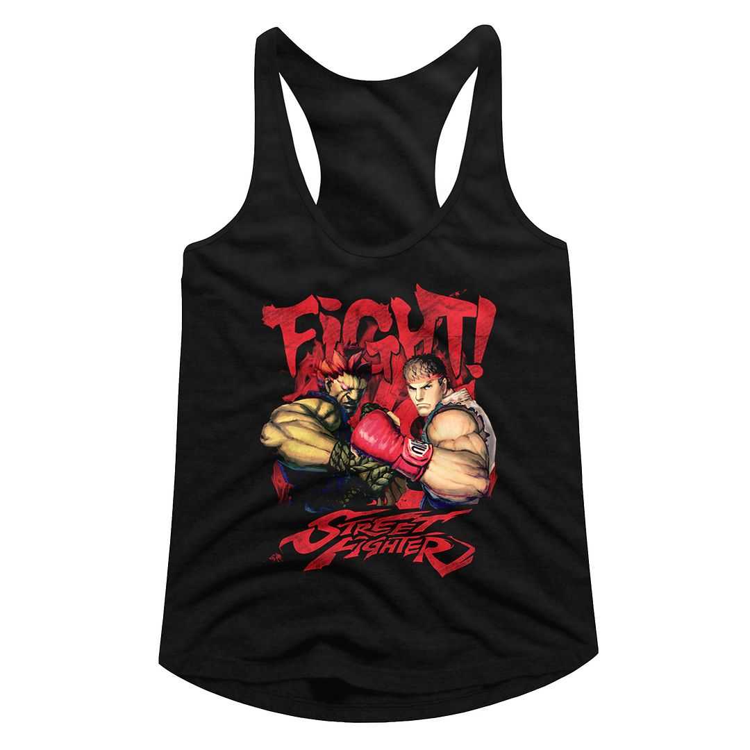 Street Fighter - FIGHT Adult Shirt