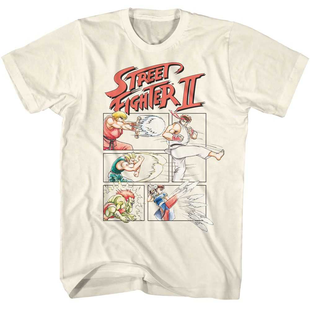 Street Fighter - STREET FIGHTER 2 COMIC Adult Shirt