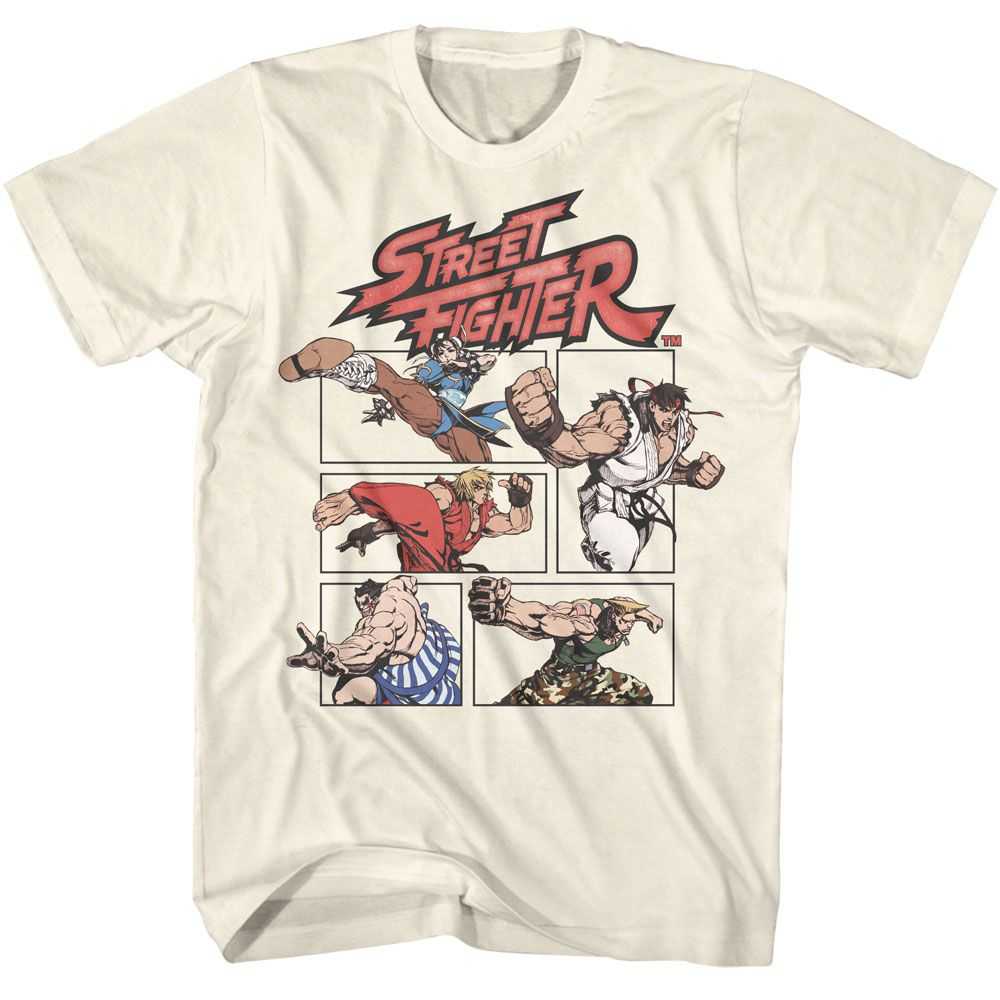 Street Fighter - STREET FIGHTER ACTION COMIC Adult Shirt