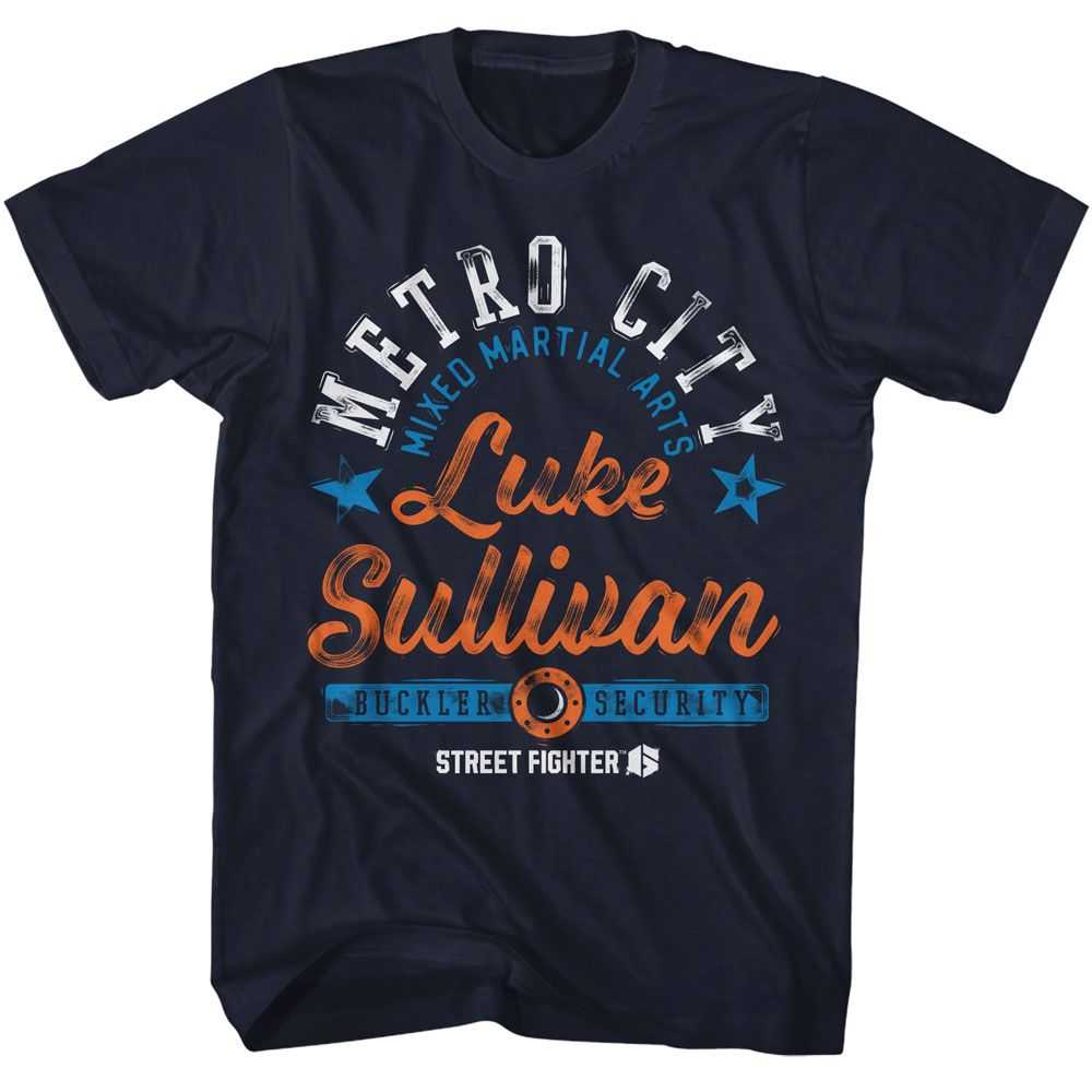 Street Fighter - STREET FIGHTER METRO CITY MMA Adult Shirt