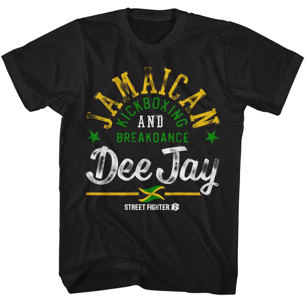 Street Fighter - STREET FIGHTER DEE JAY JAMAICAN Adult Shirt