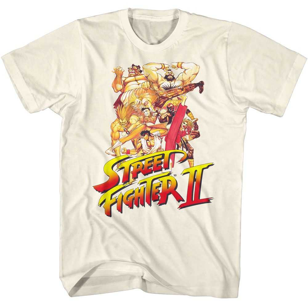 Street Fighter - STREET FIGHTER SO MANY POSES Adult Shirt