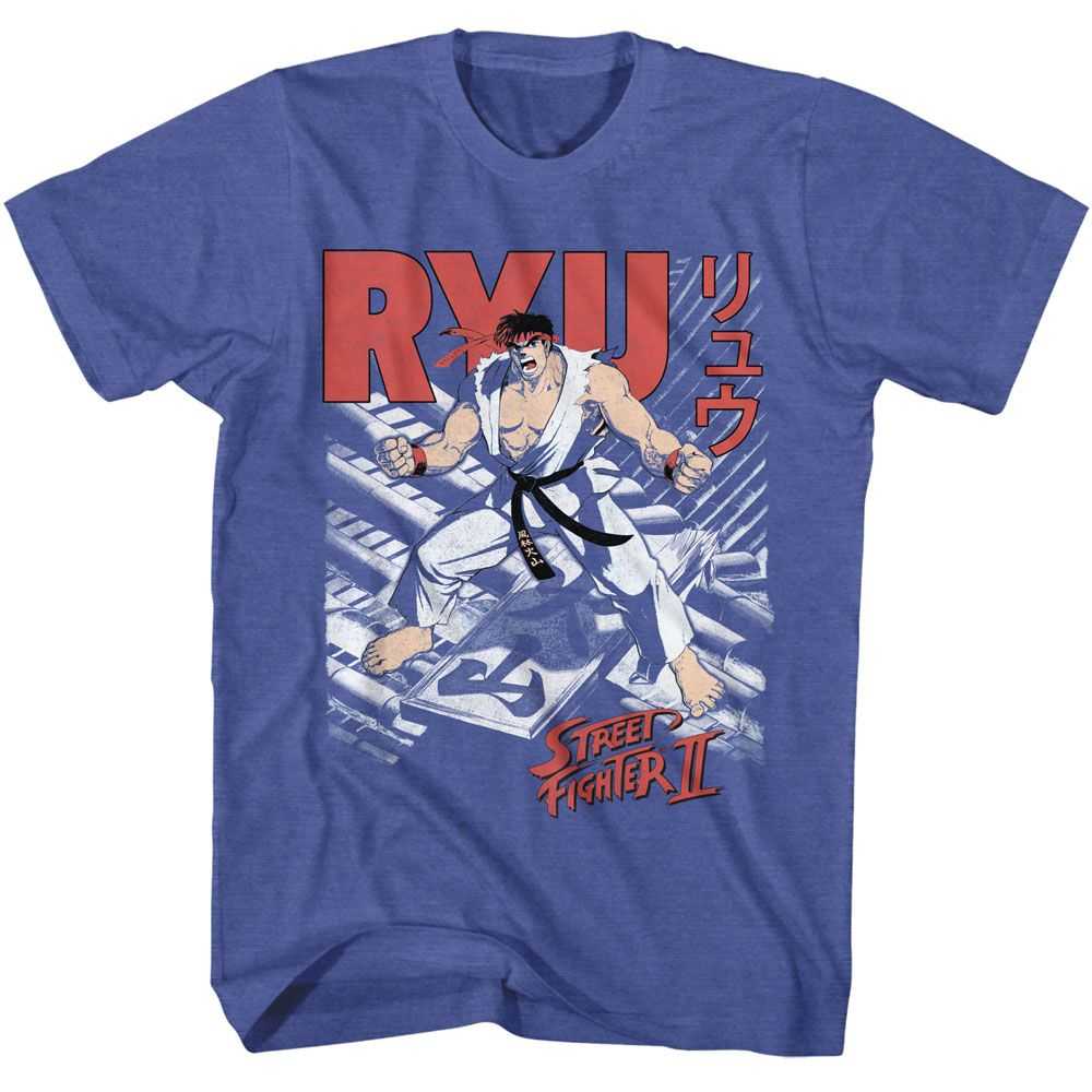 Street Fighter - STREET FIGHTER RYU Adult Shirt