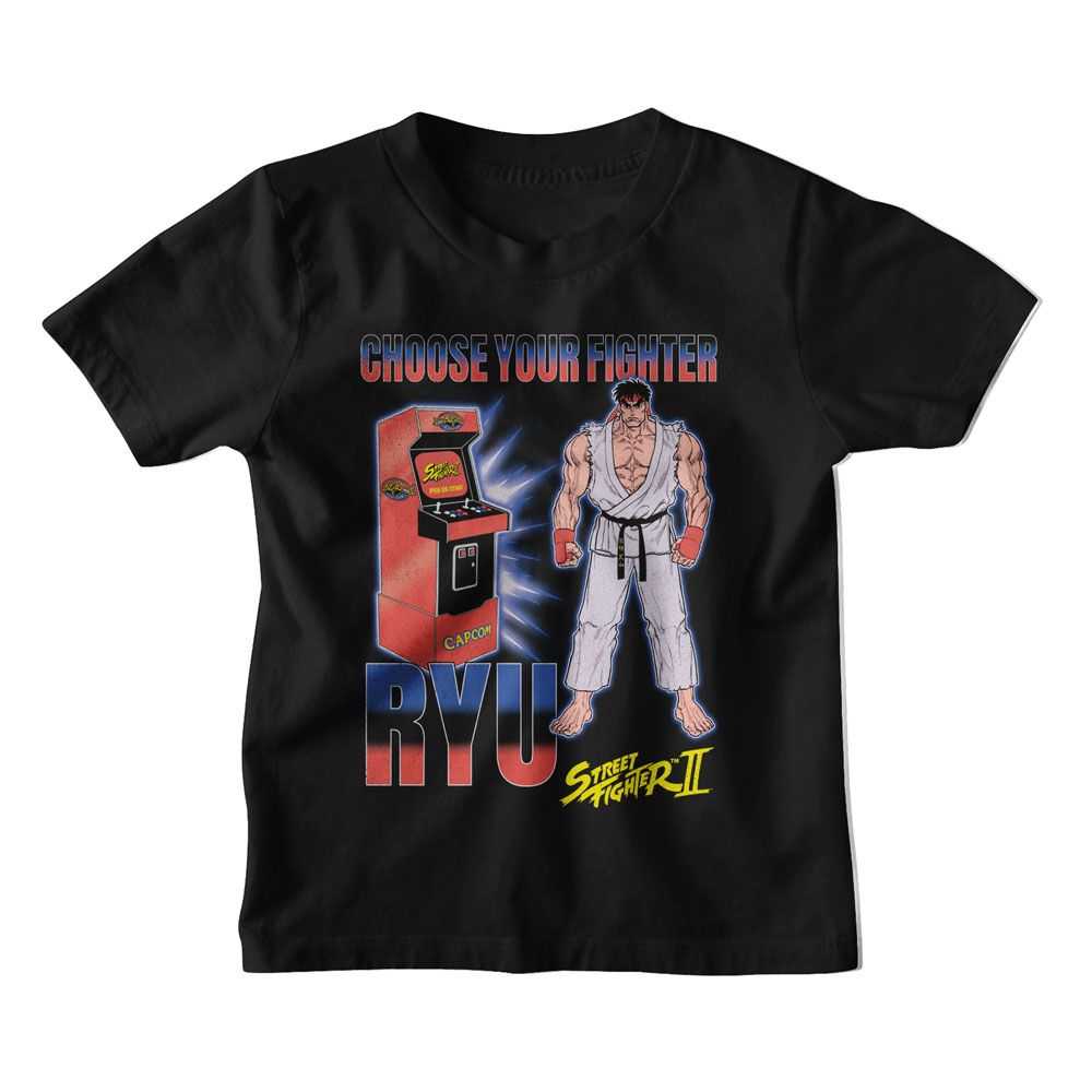 Street Fighter - STREET FIGHTER ARCADE RYU Youth Shirt