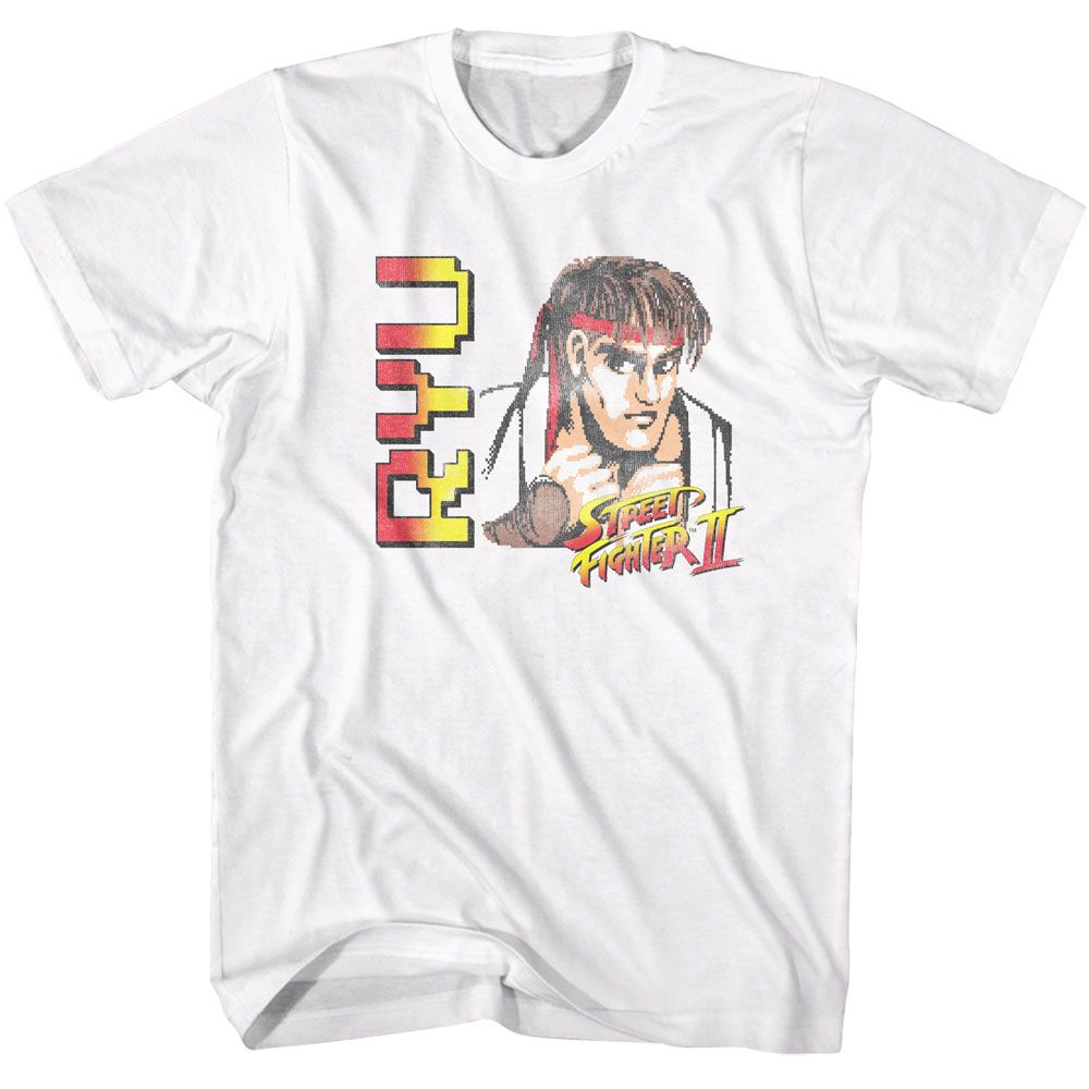 Street Fighter - STREET FIGHTER RYU Adult Shirt