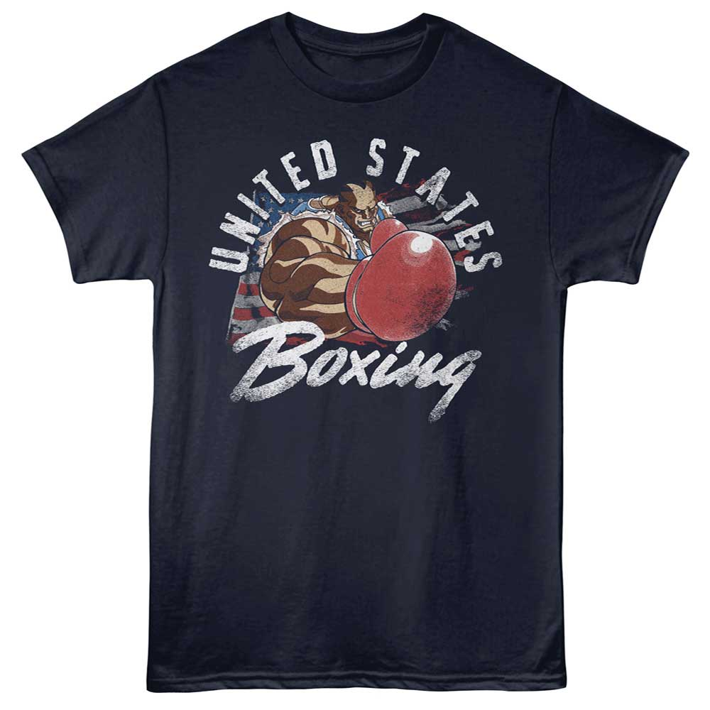 Street Fighter - STREET FIGHTER US BOXING Adult Shirt