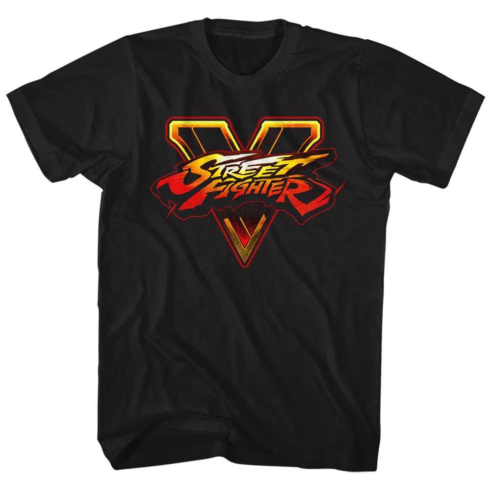 Street Fighter - SFV LOGO Adult Shirt