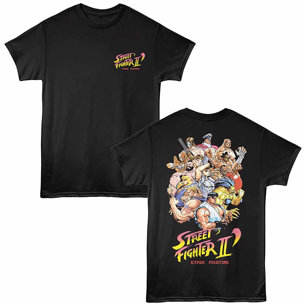 Street Fighter - STREET FIGHTER 2 GROUP Adult Shirt