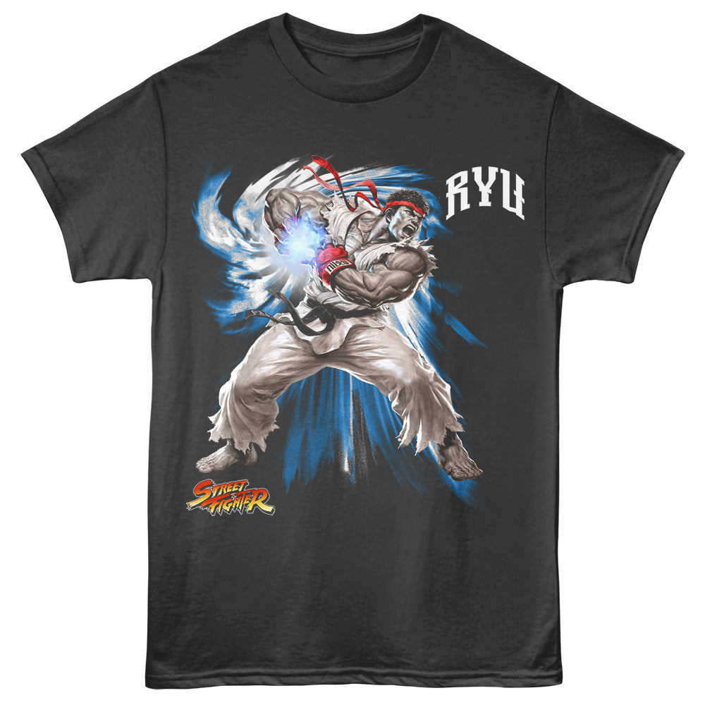 Street Fighter - STREET FIGHTER RYU Adult Shirt
