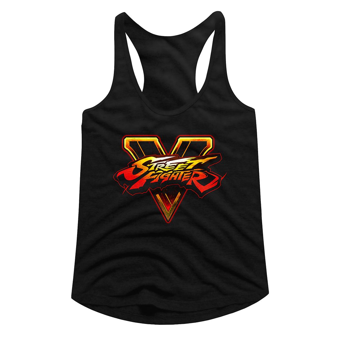 Street Fighter - SFV LOGO Adult Shirt