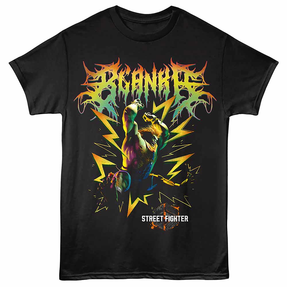 Street Fighter - STREET FIGHTER BLANKA SMASH Adult Shirt