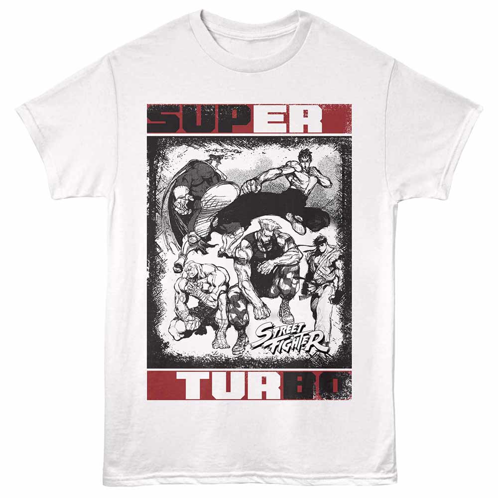 Street Fighter - STREET FIGHTER SUPER TURBO Adult Shirt