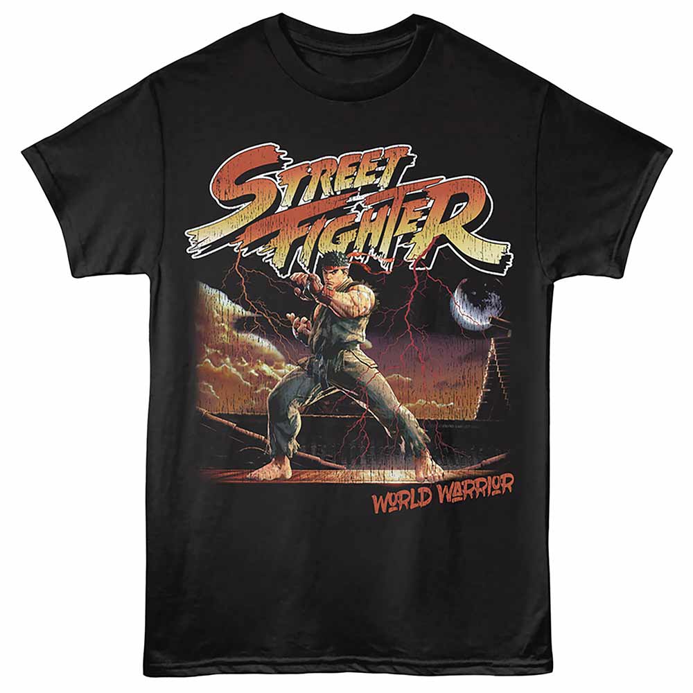 Street Fighter - STREET FIGHTER WORLD WARRIOR Adult Shirt