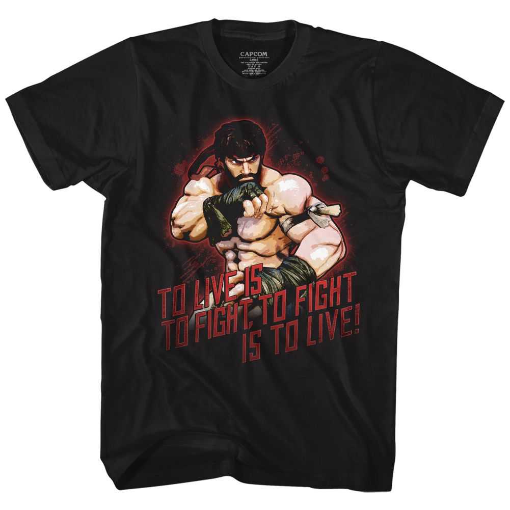Street Fighter - HOT RYU Adult Shirt