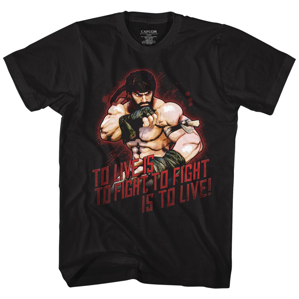Street Fighter - HOT RYU Adult Shirt