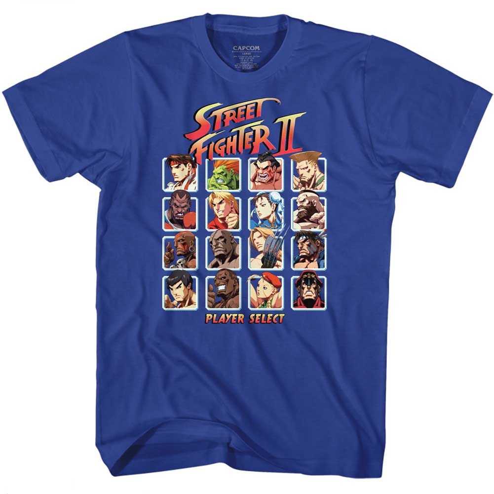 Street Fighter - SUPER TURBO HD SELECT Adult Shirt