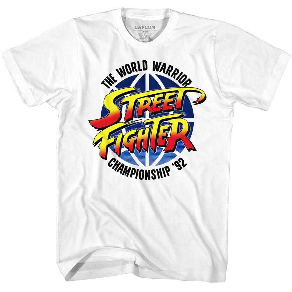 Street Fighter - WORLD WARRIOR Adult Shirt
