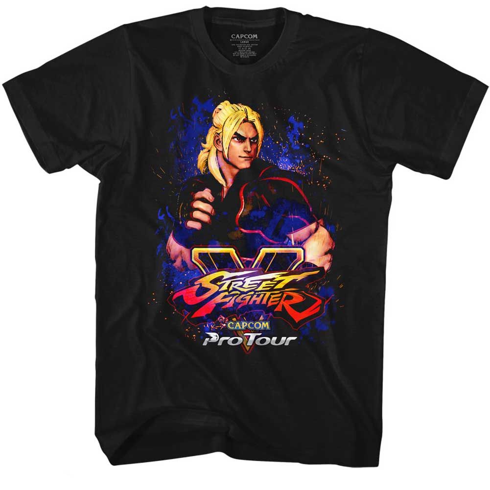 Street Fighter - PRO TOUR - KEN Adult Shirt
