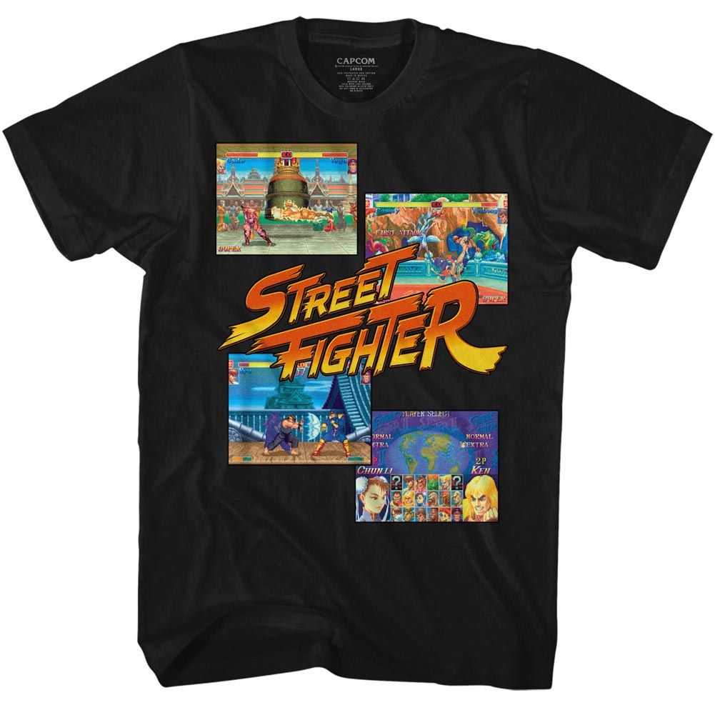 Street Fighter - MULTIHIT2 Adult Shirt