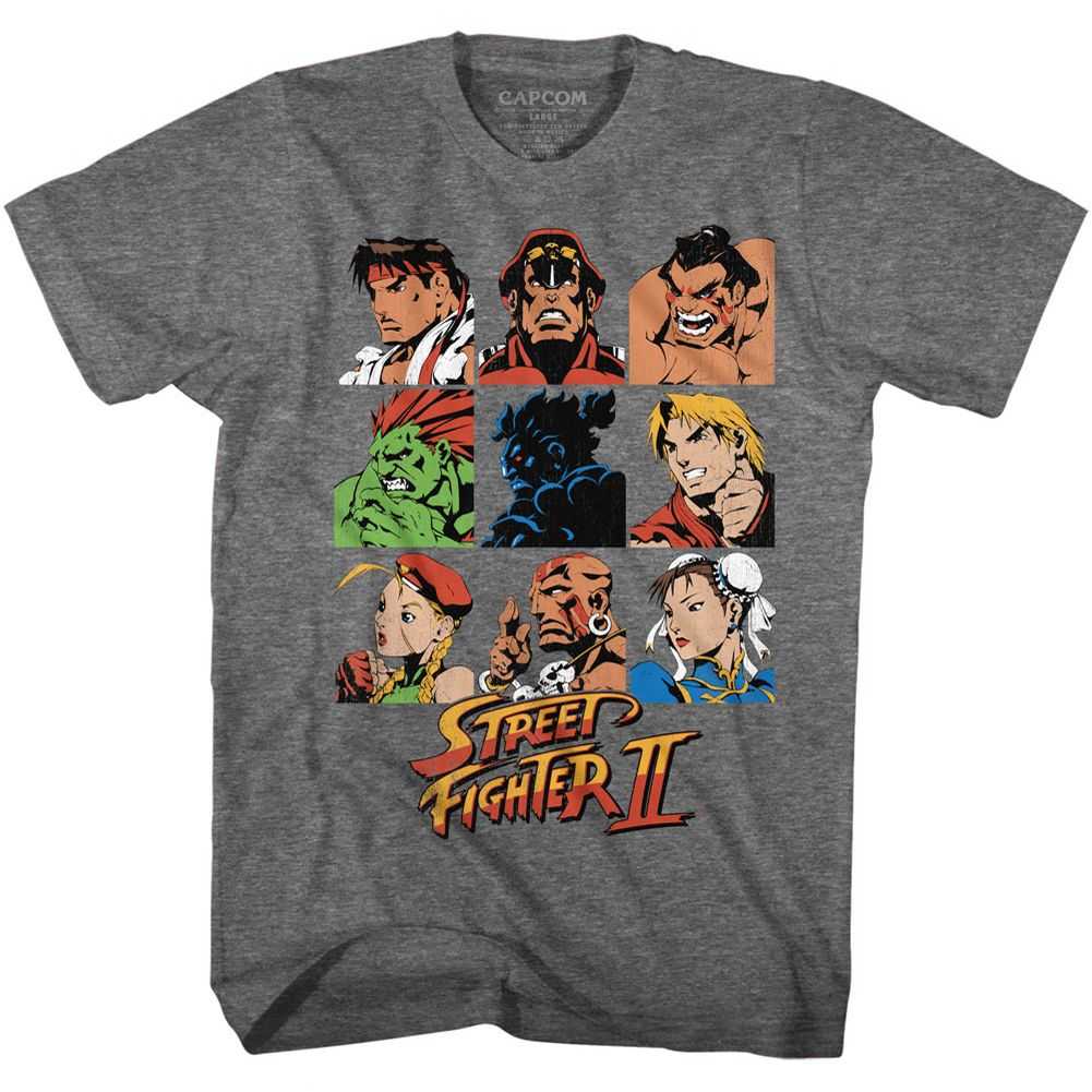 Street Fighter - SF2SHDRCAST Adult Shirt