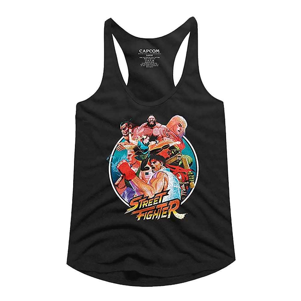 Street Fighter - GROUP CIRCLE Adult Shirt