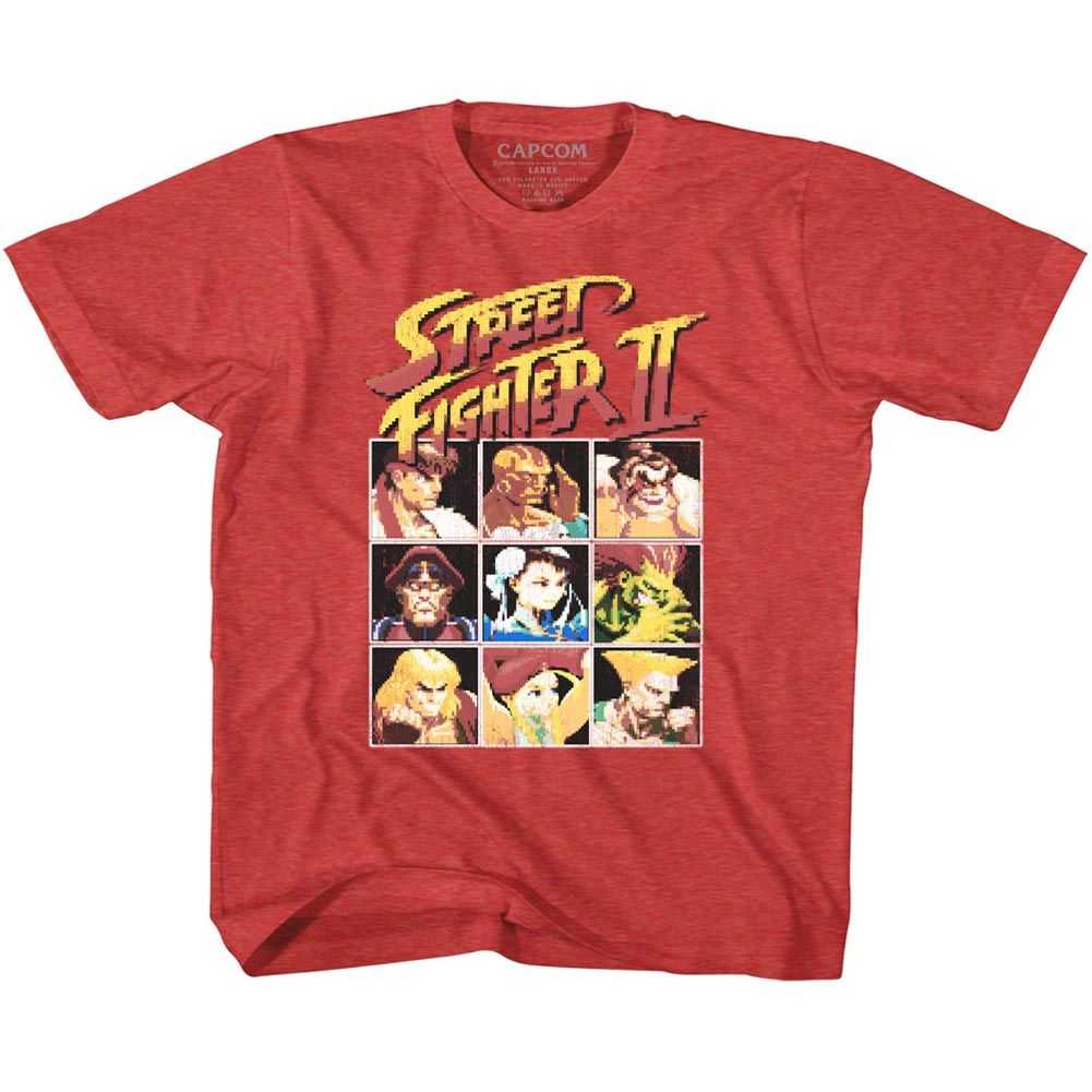 Street Fighter - 8BIT Youth Shirt