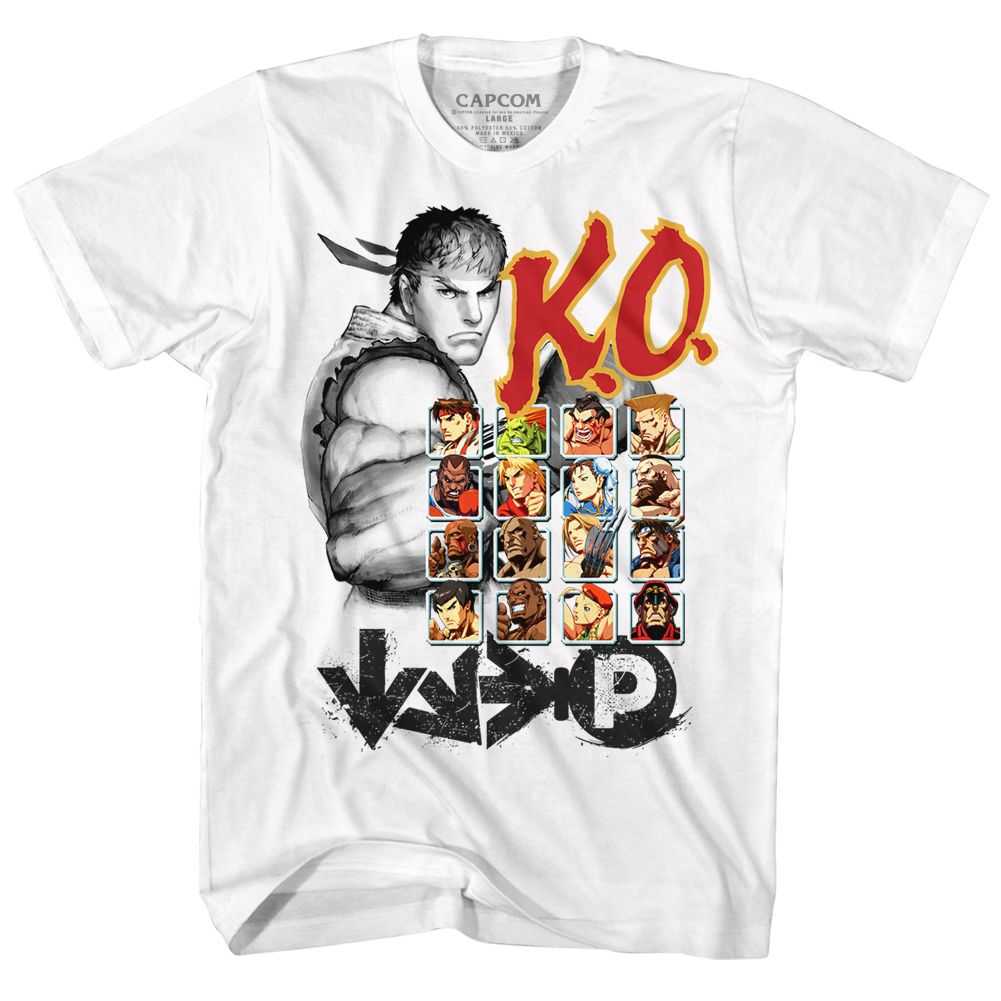 Street Fighter - KO2 Adult Shirt