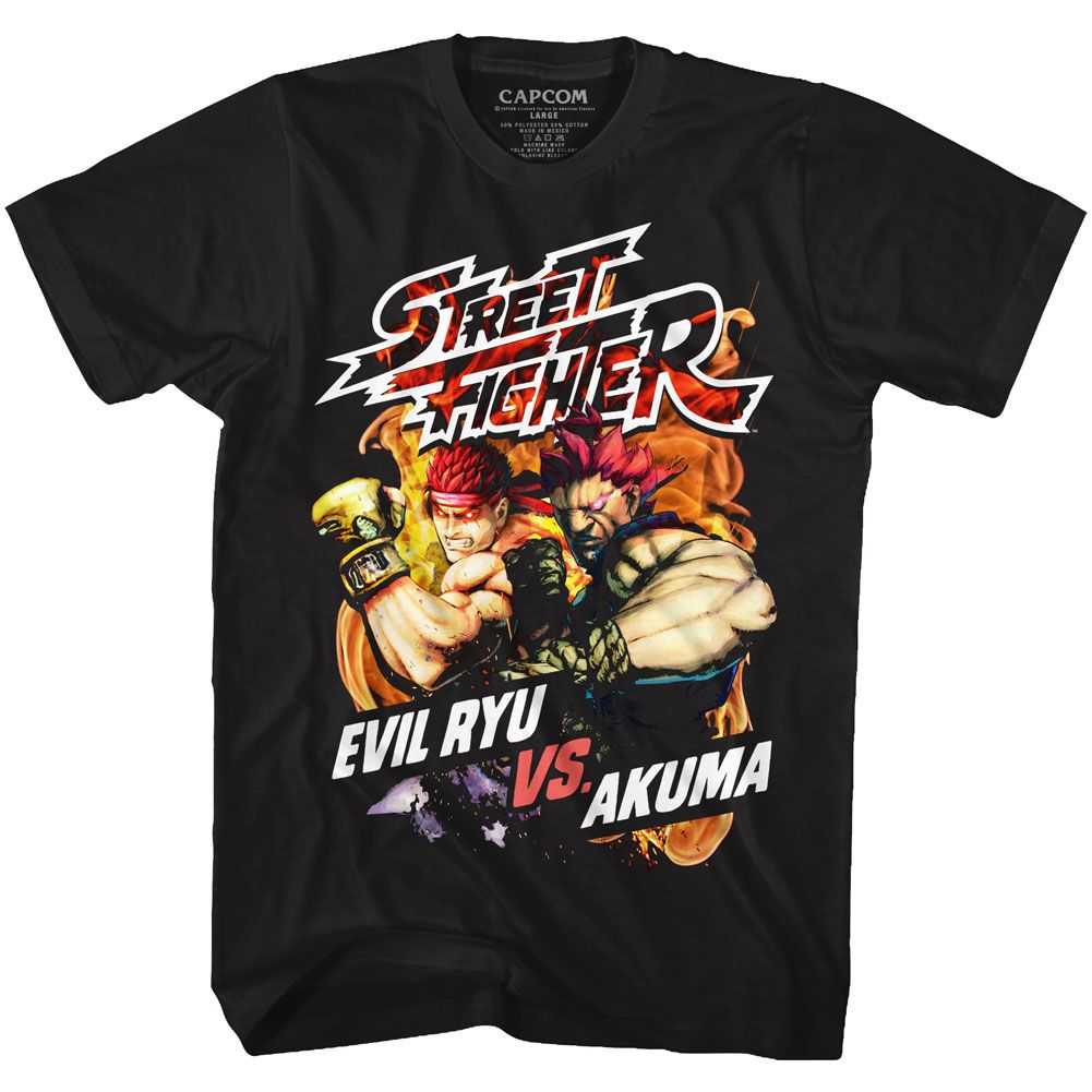 Street Fighter - STREET FIRE Adult Shirt